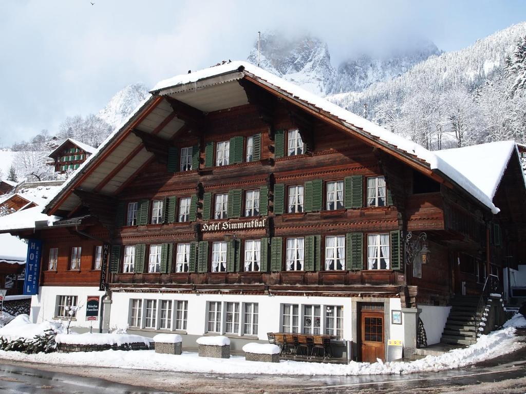 Hotel Simmental Boltigen Exterior foto